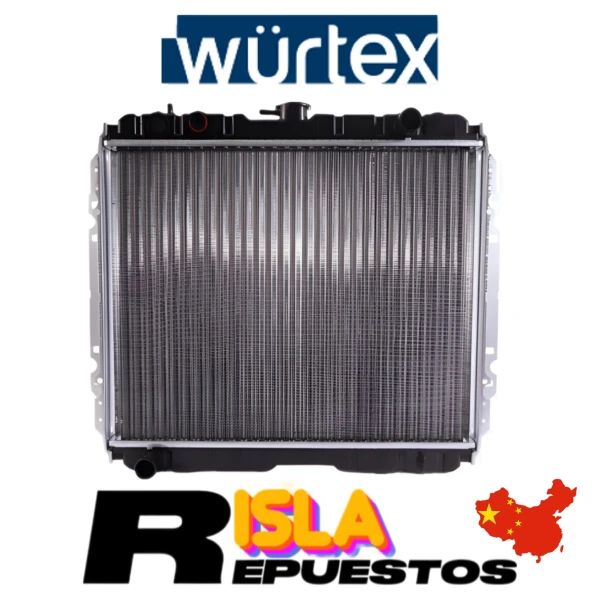 Radiador De Agua Para Chevrolet Luv 1989 1997 2.3